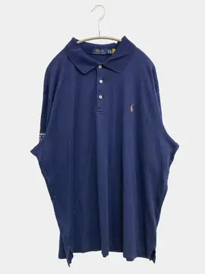 POLO/ポロ/ポロシャツ/トップス/ネイビー/2XL