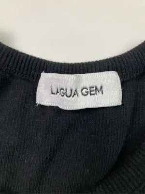 LAGUA GEM/ラグアジェム/Tシャツ/カットソー/トップス/ブラック/F