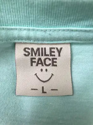SMILEY FACE/スマイリーフェイス/Tシャツ/カットソー/トップス/ライトグリーン/L
