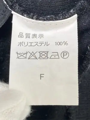 スウェット/トップス/ブラック/F