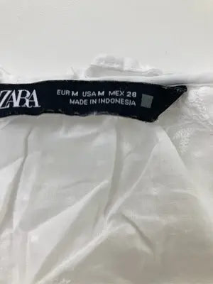 ZARA/ザラ/シャツ/ブラウス/トップス/ホワイト/M