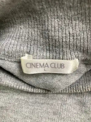 CINEMA CLUB/シネマクラブ/ニット/セーター/トップス/グレー/L