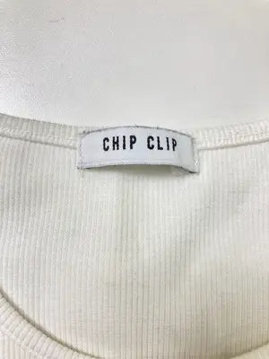 Chip Clip/チップクリップ/タンクトップ/トップス/ホワイト/L