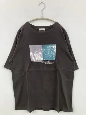 LOWRYS FARM/ローリーズファーム/Tシャツ/カットソー/トップス/ブラック/F