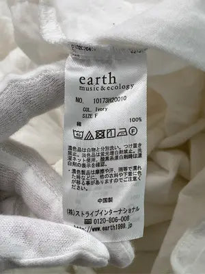 earth music&ecology/アースミュージックアンドエコロジー/Tシャツ/カットソー/トップス/アイボリー/F