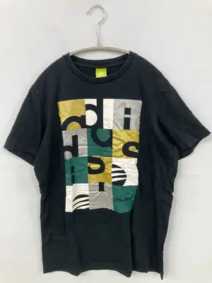 adidas/アディダス/Tシャツ/カットソー/トップス/ブラック/L