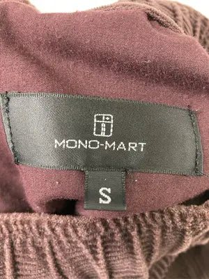 MONO-MART/モノマート/スラックス/パンツ/ブラウン/S