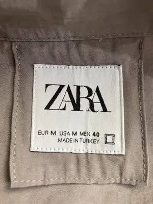 ZARA/ザラ/シャツ/ブラウス/トップス/グレー/M