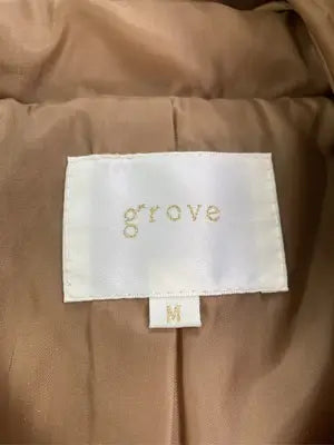 grove/グローブ/ダッフルコート/ジャケット/アウター/ブラウン/M
