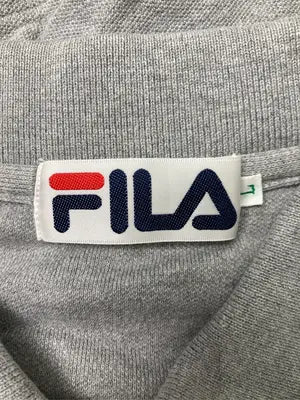FILA/フィラ/ポロシャツ/トップス/グレー/L