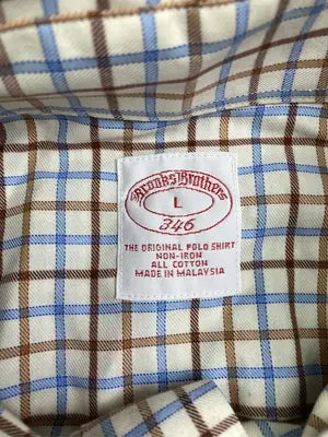 BROOKS BROTHERS/ブルックスブラザーズ/シャツ/ブラウス/トップス/ベージュ/L