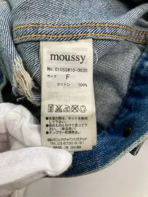 MOUSSY/マウジー/デニムジャケット/ジャケット/アウター/ブルー/F