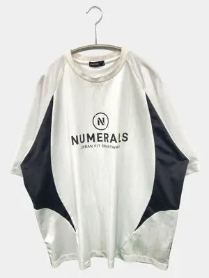 NUMERALS/Tシャツ/カットソー/トップス/ホワイト/L