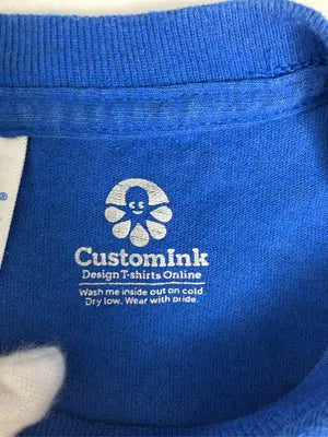 CUSTOM INK/カスタムインク/Tシャツ/カットソー/トップス/ブルー/L