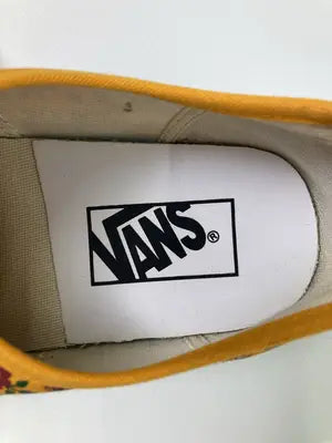 VANS/バンズ/スニーカー/シューズ/イエロー/24.5cm