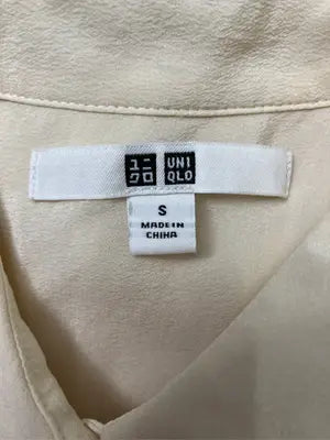 UNIQLO/ユニクロ/シャツ/ブラウス/トップス/アイボリー/S