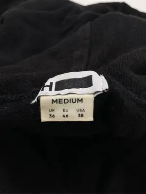 H/パーカー/トップス/ブラック/MEDIUM