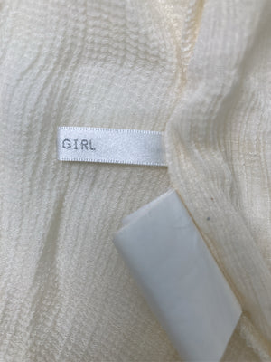 RETRO GIRL/レトロガール/シャツワンピース/ワンピース/ドレス/アイボリー/F