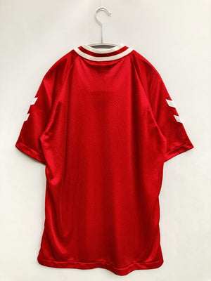 hummel/ヒュンメル/Tシャツ/カットソー/トップス/レッド/S