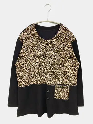 Tシャツ/カットソー/トップス/ブラック