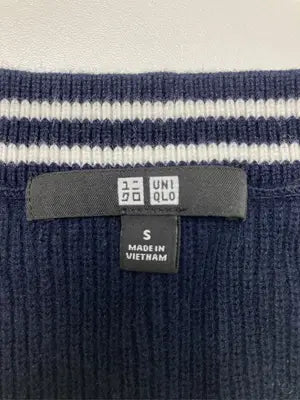 UNIQLO/ユニクロ/ニット/セーター/トップス/ネイビー/S