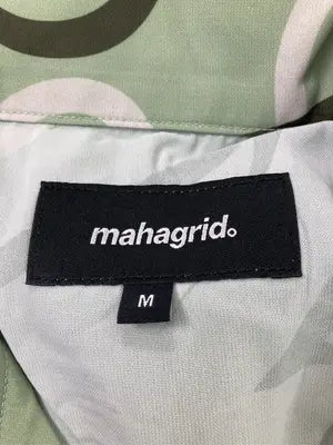 mahagrid/マハグリッド/シャツ/ブラウス/トップス/ライトグリーン/M