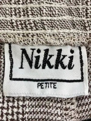 Nikki/その他パンツ/パンツ/ブラウン/PETITE