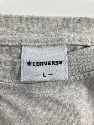 CONVERSE/コンバース/Tシャツ/カットソー/トップス/グレー/L