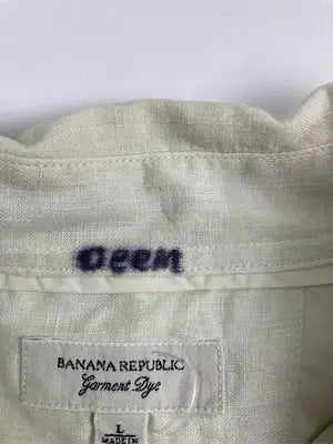 BANANA REPUBLIC/バナナリパブリック/シャツ/ブラウス/トップス/ベージュ/L