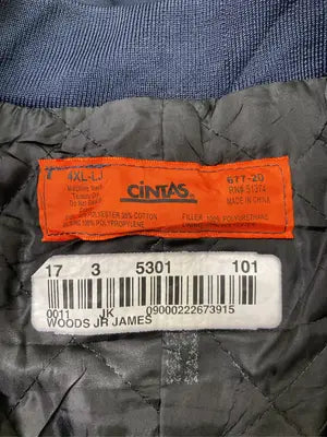 CINTAS/ブルゾン/ジャケット/アウター/ネイビー/4XL-LJ
