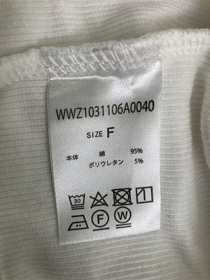 W.W.G/フーズフーギャラリー/Tシャツ/カットソー/トップス/ホワイト/F