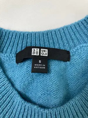 UNIQLO/ユニクロ/ニット/セーター/トップス/スカイブルー/S