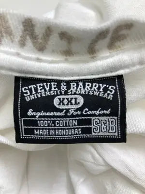 STEVE AND BARRY'S/Tシャツ/カットソー/トップス/ホワイト/XXL
