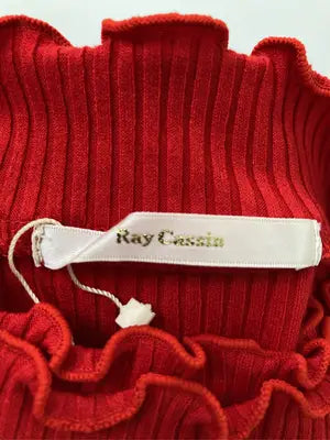Ray Cassin/レイカズン/ニット/セーター/トップス/レッド/F