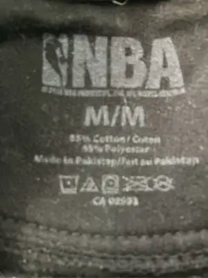 NBA/エヌビーエー/スウェット/トップス/ブラック/M