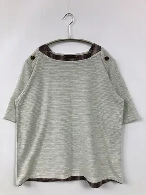 Soavita/Tシャツ/カットソー/トップス/ライトグリーン/LL