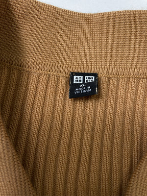 UNIQLO/ユニクロ/ニット/セーター/トップス/ベージュ/XL