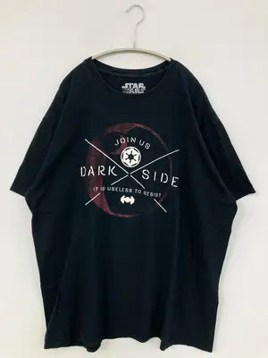 STARWARS/スターウォーズ/Tシャツ/カットソー/トップス/ブラック/2XL