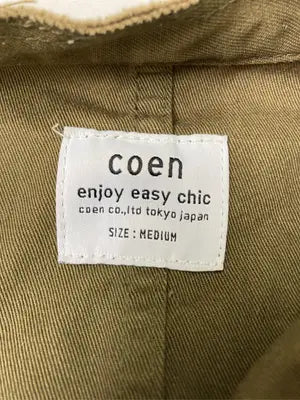 coen/コーエン/ベスト/トップス/カーキ/MEDIUM