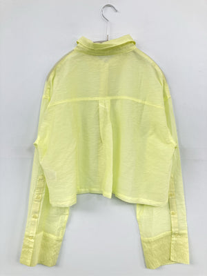 Discoat/ディスコート/シャツ/ブラウス/トップス/イエロー/F