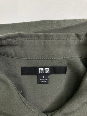 UNIQLO/ユニクロ/シャツ/ブラウス/トップス/カーキ/S