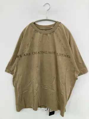 RELRAREL/Tシャツ/カットソー/トップス/ベージュ/L