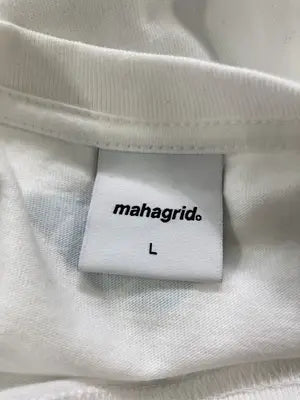 mahagrid/マハグリッド/Tシャツ/カットソー/トップス/ホワイト/L