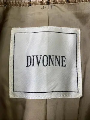 DIVONNE/テーラードジャケット/ジャケット/アウター/ベージュ/M