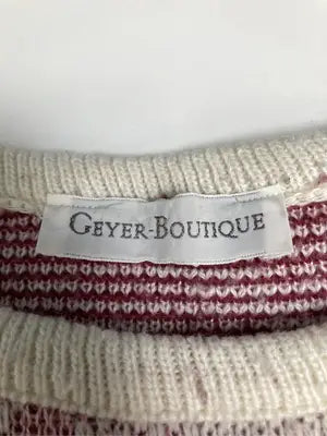 GEYER-BOUTIQUE/ニット/セーター/トップス/レッド