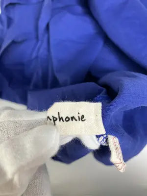 cinq  symphonie/サンクサンフォニー/Tシャツ/カットソー/トップス/ブルー