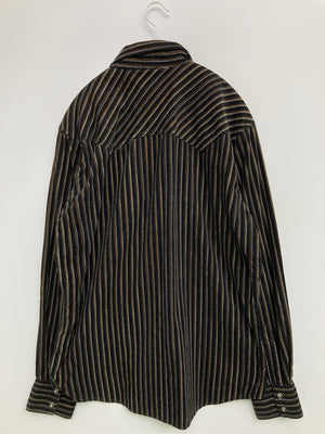 シャツ/ブラウス/トップス/ブラック/LL