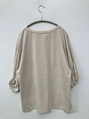 GLOBAL WORK/グローバルワーク/Tシャツ/カットソー/トップス/ベージュ/L
