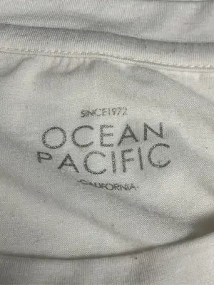 Ocean pacific/オーシャンパシフィック/Tシャツ/カットソー/トップス/ホワイト/XL