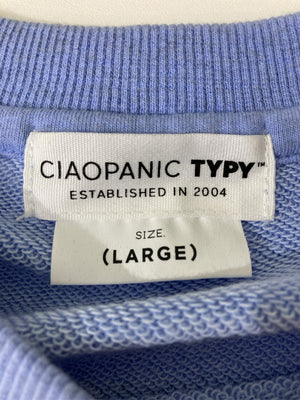 CIAOPANIC TYPY/チャオパニックティピー/スウェット/トップス/ブルー/LARGE